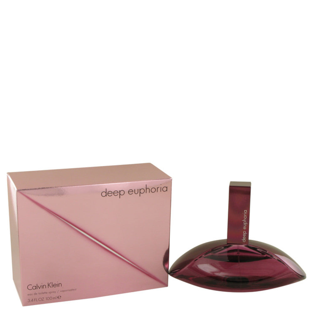 Deep Euphoria by Calvin Klein Eau De Toilette Spray 3.4 oz for Women #