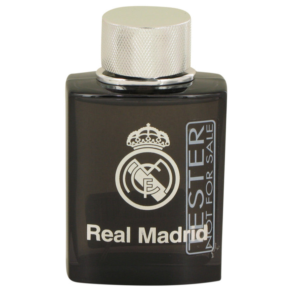 Real Madrid Black by Air Val International Eau De Toilette Spray (Test