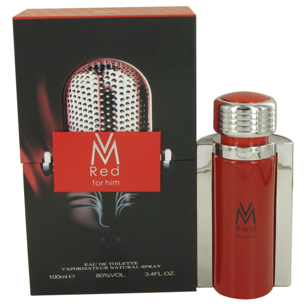 Victor Manuelle Red by Victor Manuelle Eau De Toilette Spray 3.4 oz fo