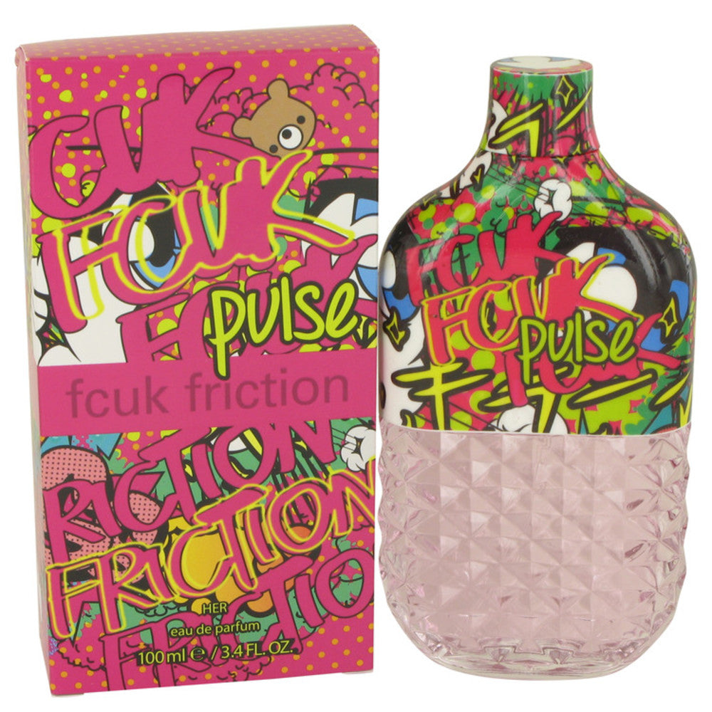 FCUK Friction Pulse by French Connection Eau De Parfum Spray 3.4 oz fo