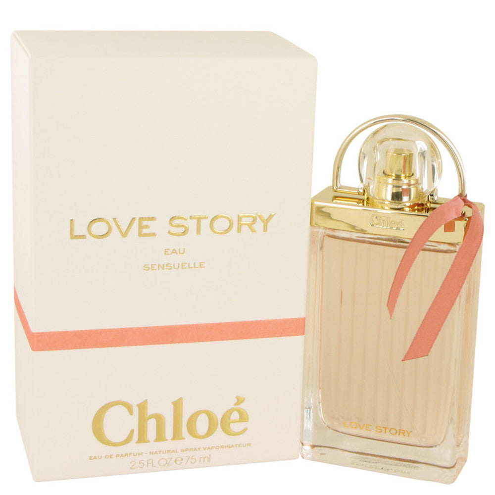 Chloe Love Story Eau Sensuelle by Chloe Eau De Parfum Spray 2.5 oz for