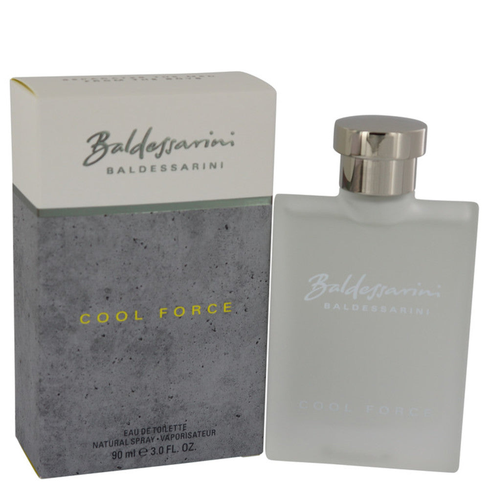 Baldessarini Cool Force by Hugo Boss Eau De Toilette Spray 3 oz for Me