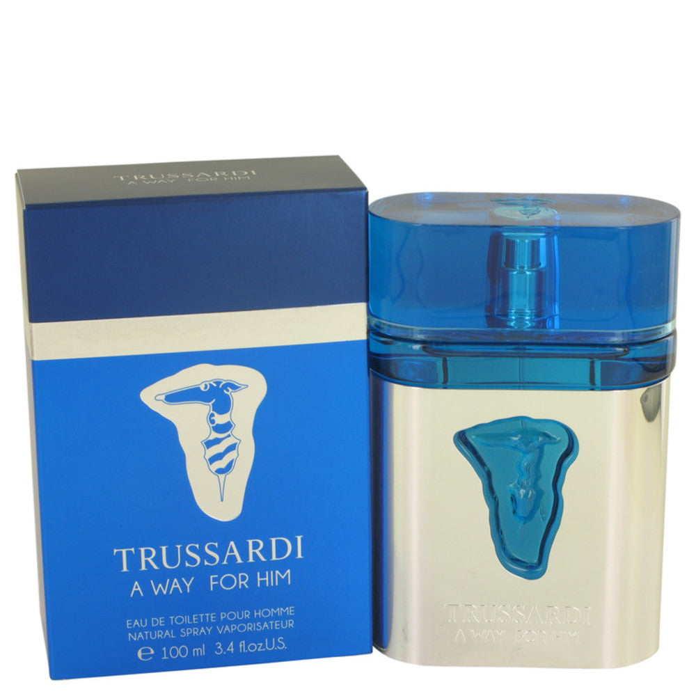 A Way for Him by Trussardi Eau De Toilette Spray 3.4 oz for Men #53666