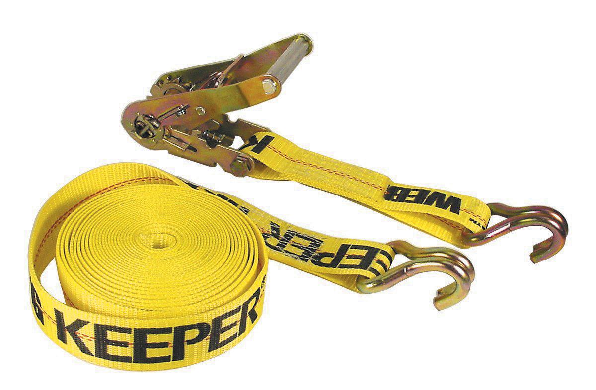 Ratchet Tie Down With Double-j Hook - aomega-products