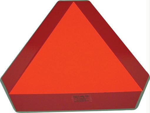 Metal Slow Moving Vehicle Sign - aomega-products