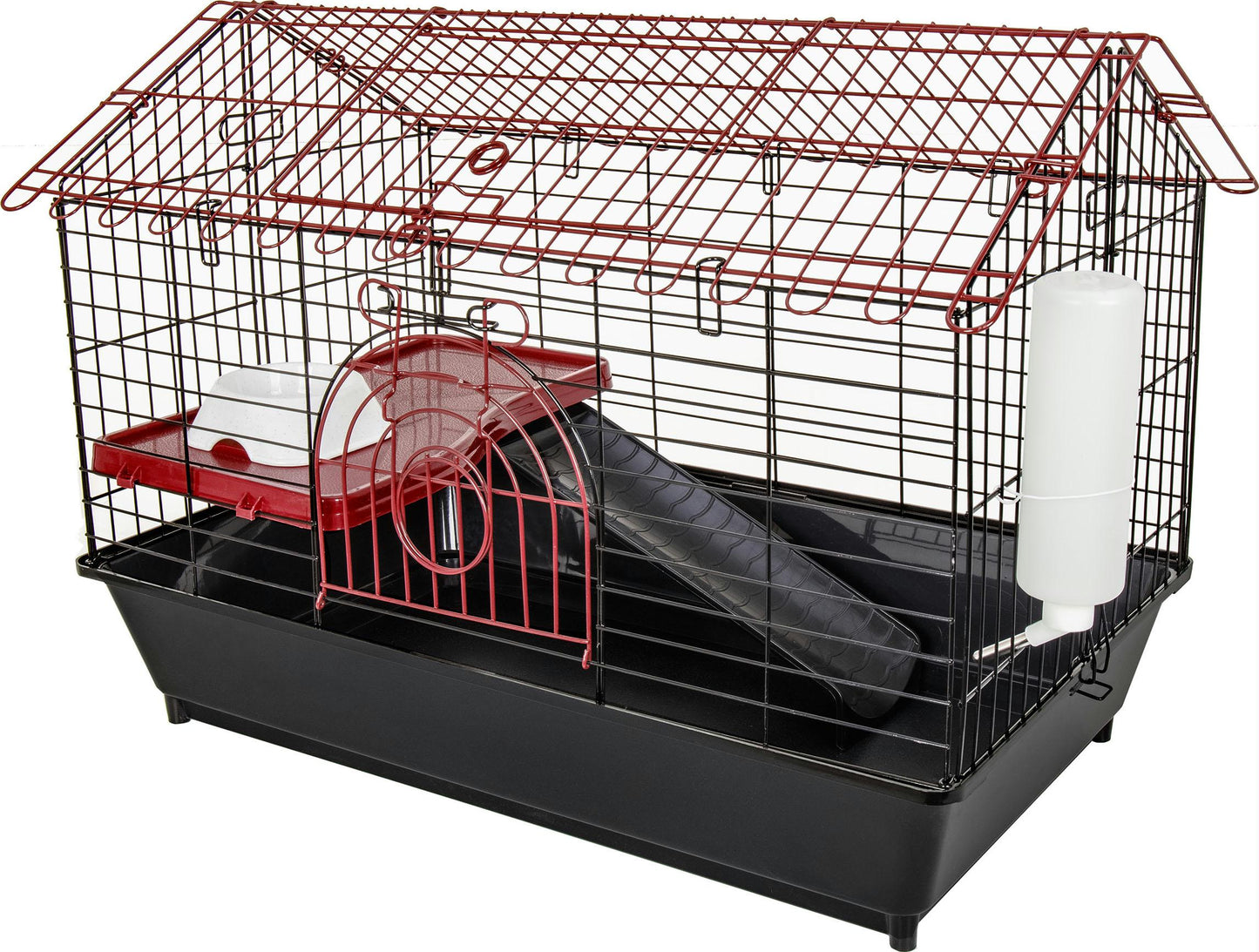 Small Animal Peak Roof Cage - aomega-products