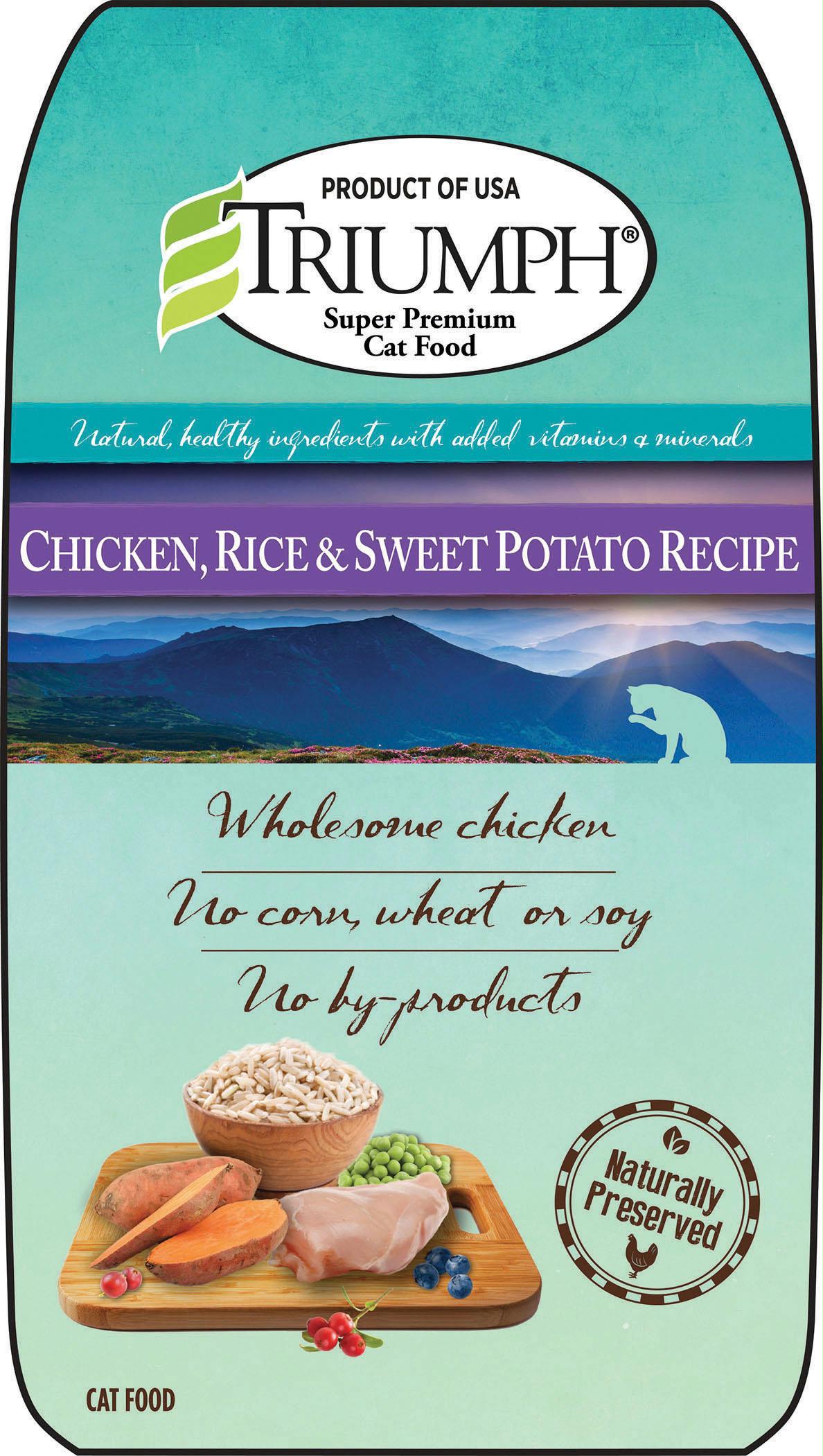 Triumph Naturals Cat Food - aomega-products