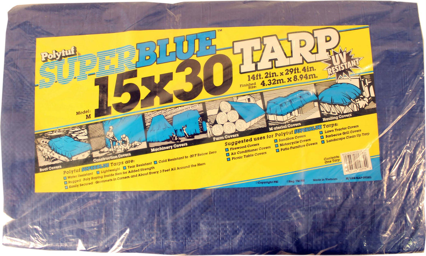 Super Blue Tarp (2.3oz) - aomega-products