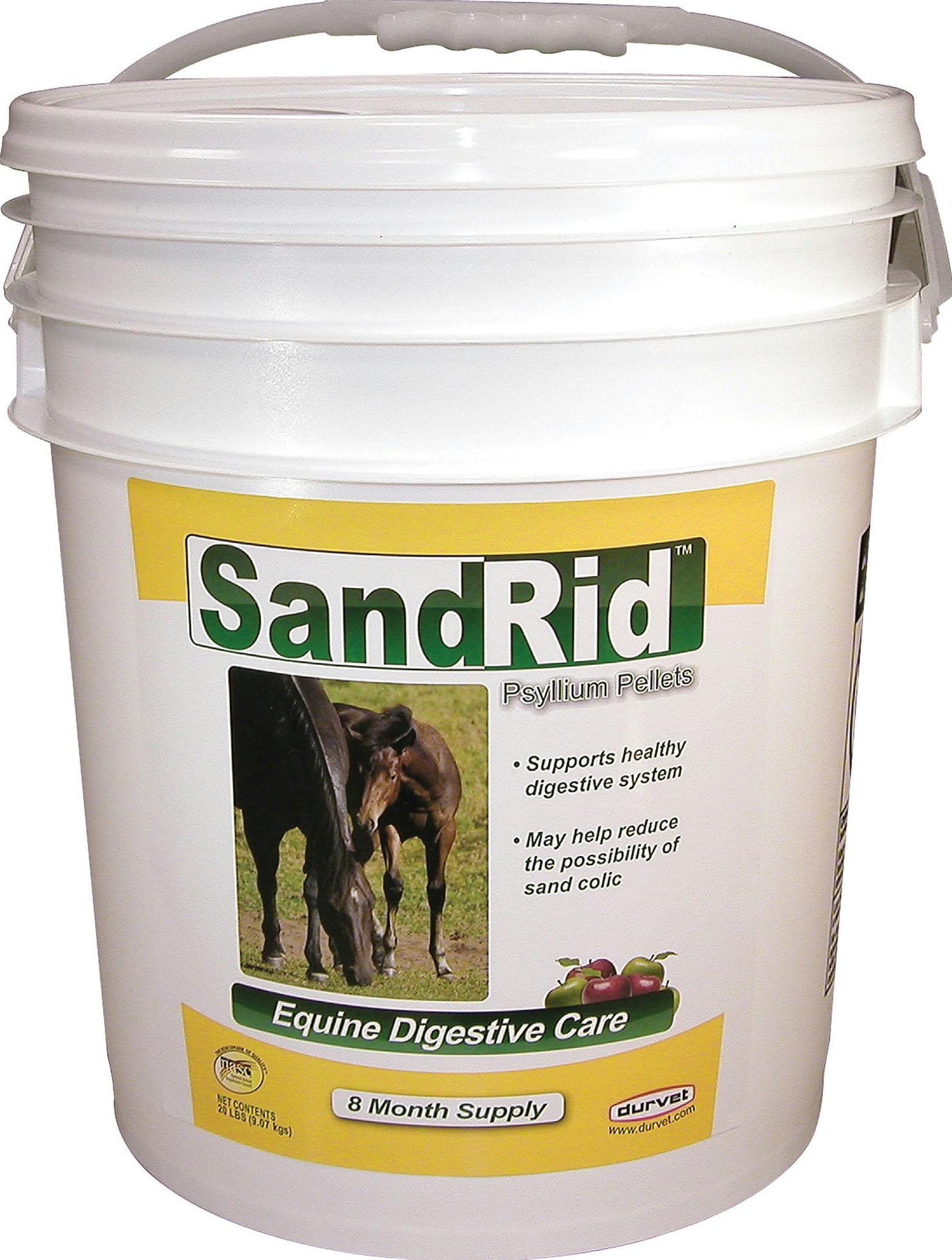 Sandrid Psyllium Pellets For Equine - aomega-products