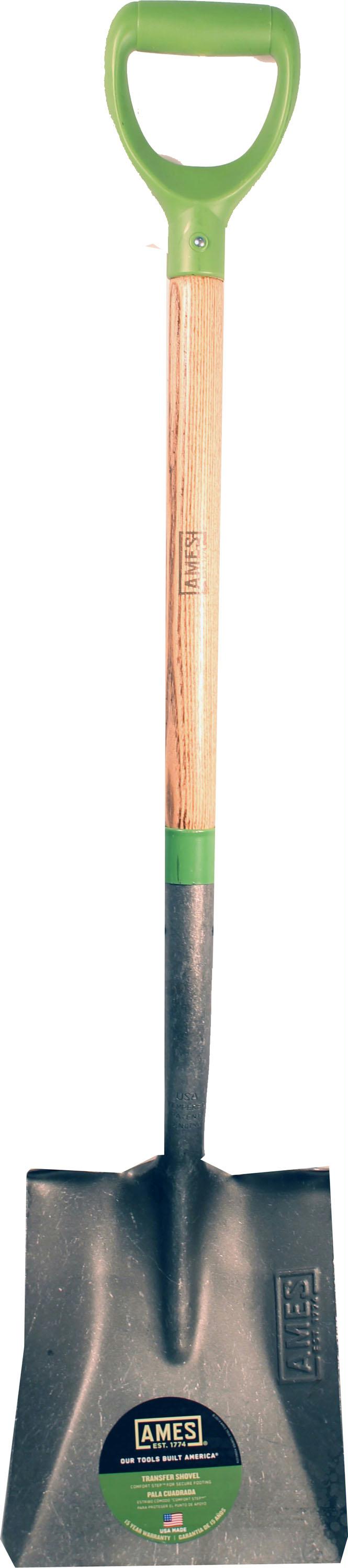 Square Point Shovel With Ergo D-grip Ash Handle - aomega-products