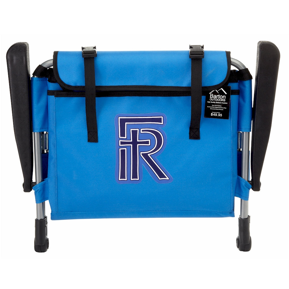Personalized Custom Blue Stadium Chair - aomega-products