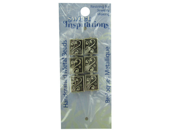 Rectangle Metal Beads - aomega-products