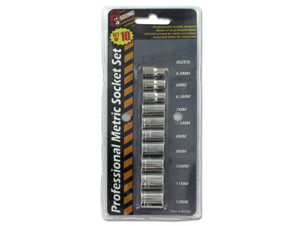 Professional Metric Socket Set - aomega-products