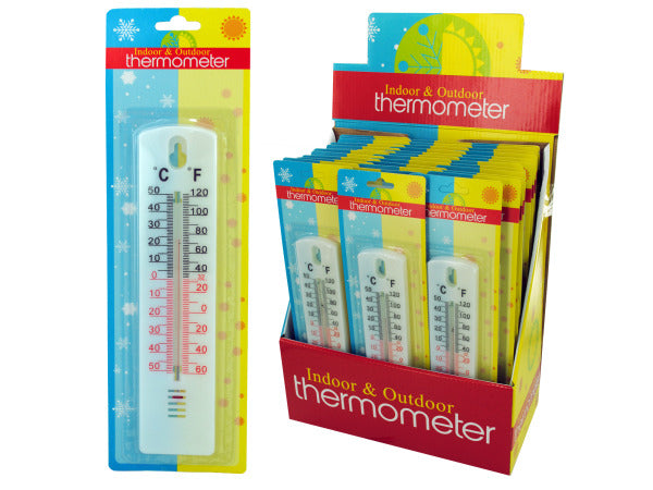 Indoor & Outdoor Thermometer Countertop Display - aomega-products