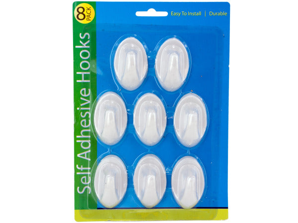 Self-Adhesive Plastic Hooks Set - aomega-products