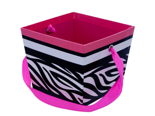 Printed Gift Box with Ribbon Handle - aomega-products