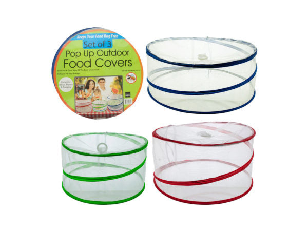 Pop-Up Outdoor Food Protector Covers - aomega-products