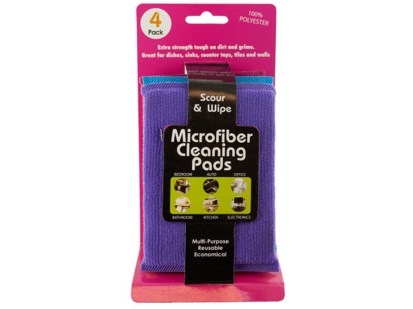 Multi-Purpose Microfiber Cleaning Pads - aomega-products
