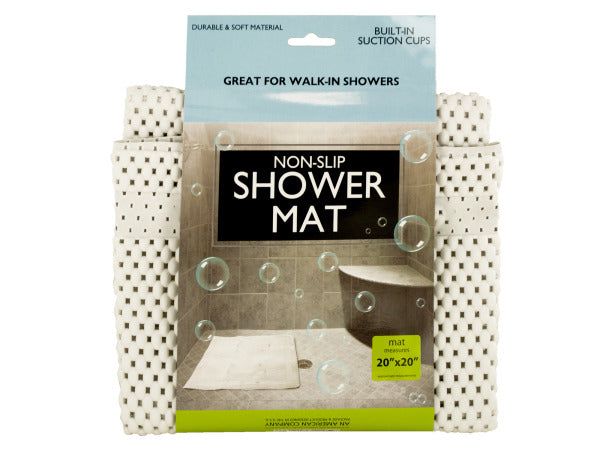 Non-Slip Shower Mat with Suction Cups - aomega-products