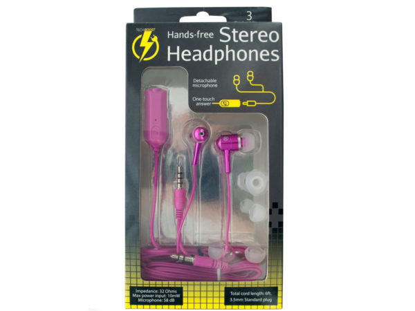 Hands-Free Stereo Headphones - aomega-products