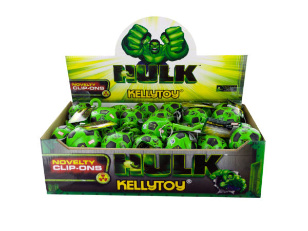 The Incredible Hulk Soccer Ball Key Chain Countertop Display - aomega-products