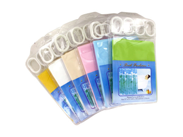 Shower Curtain & Hook Set - aomega-products