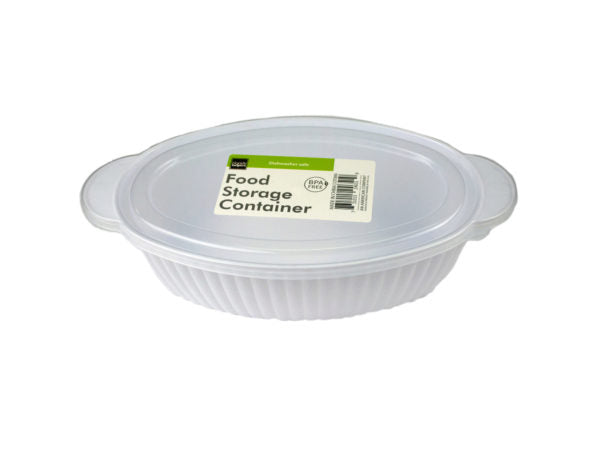 Oval Container with Lid - aomega-products