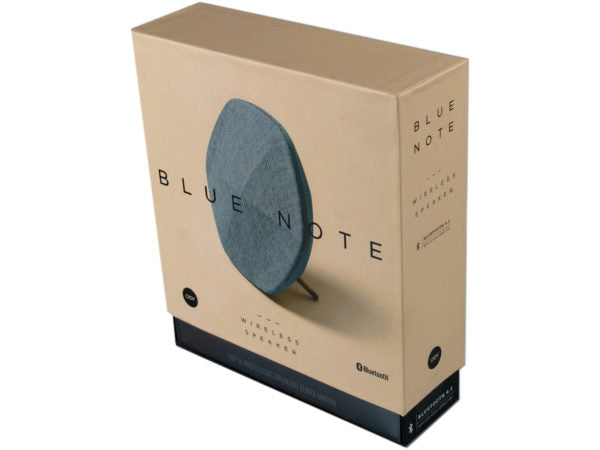 iJoy Gray Blue Note Bluetooth Speaker - aomega-products