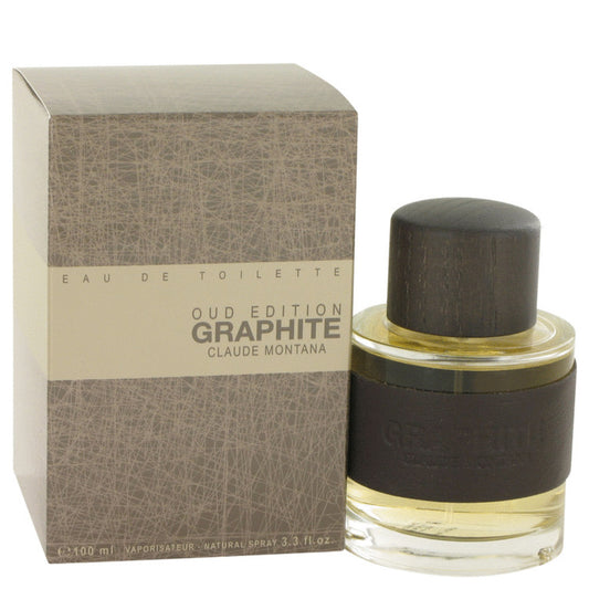 Graphite Oud Edition by Montana Eau De Toilette Spray 3.3 oz for Men #