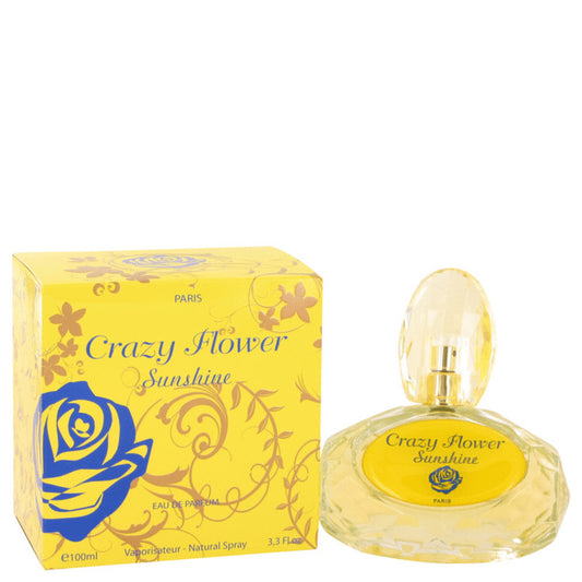 Crazy Flower Sunshine by YZY Perfume Eau De Parfum Spray 3.3 oz for Wo