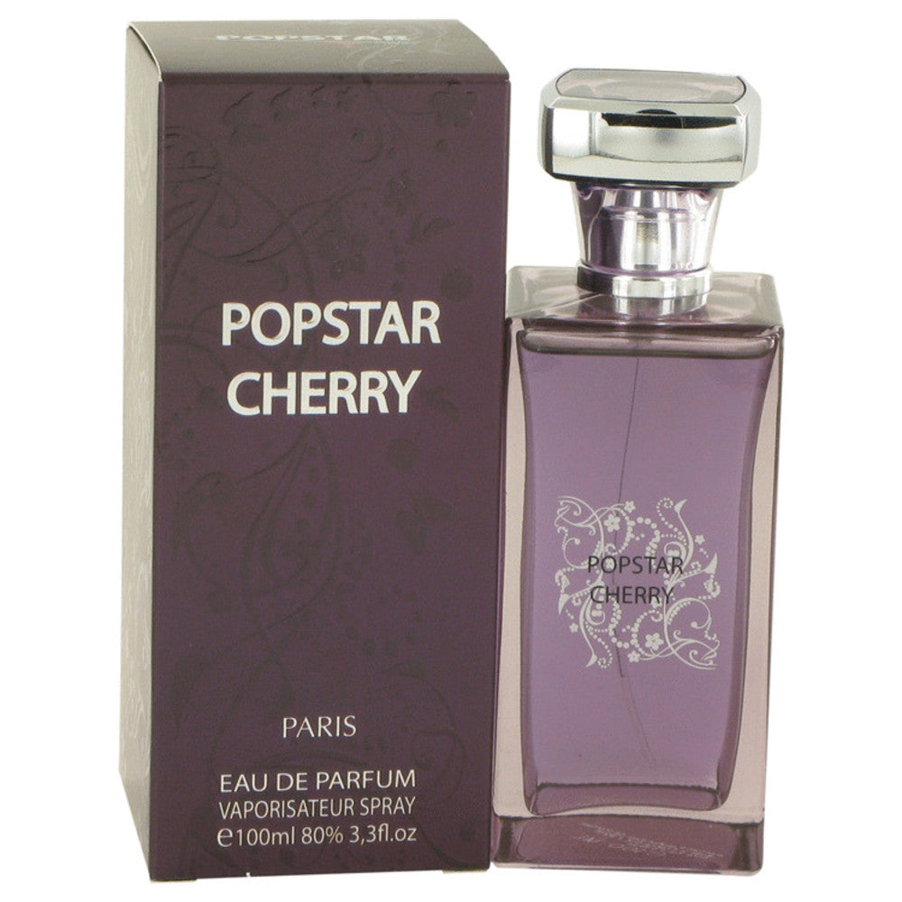 Popstar Cherry by Parfums Pop Star Eau De Parfum Spray 3.3 oz for Wome