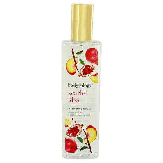 Bodycology Scarlet Kiss by Bodycology Fragrance Mist Spray 8 oz for Wo