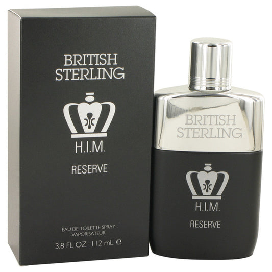 British Sterling Him Reserve by Dana Eau De Toilette Spray 3.8 oz for