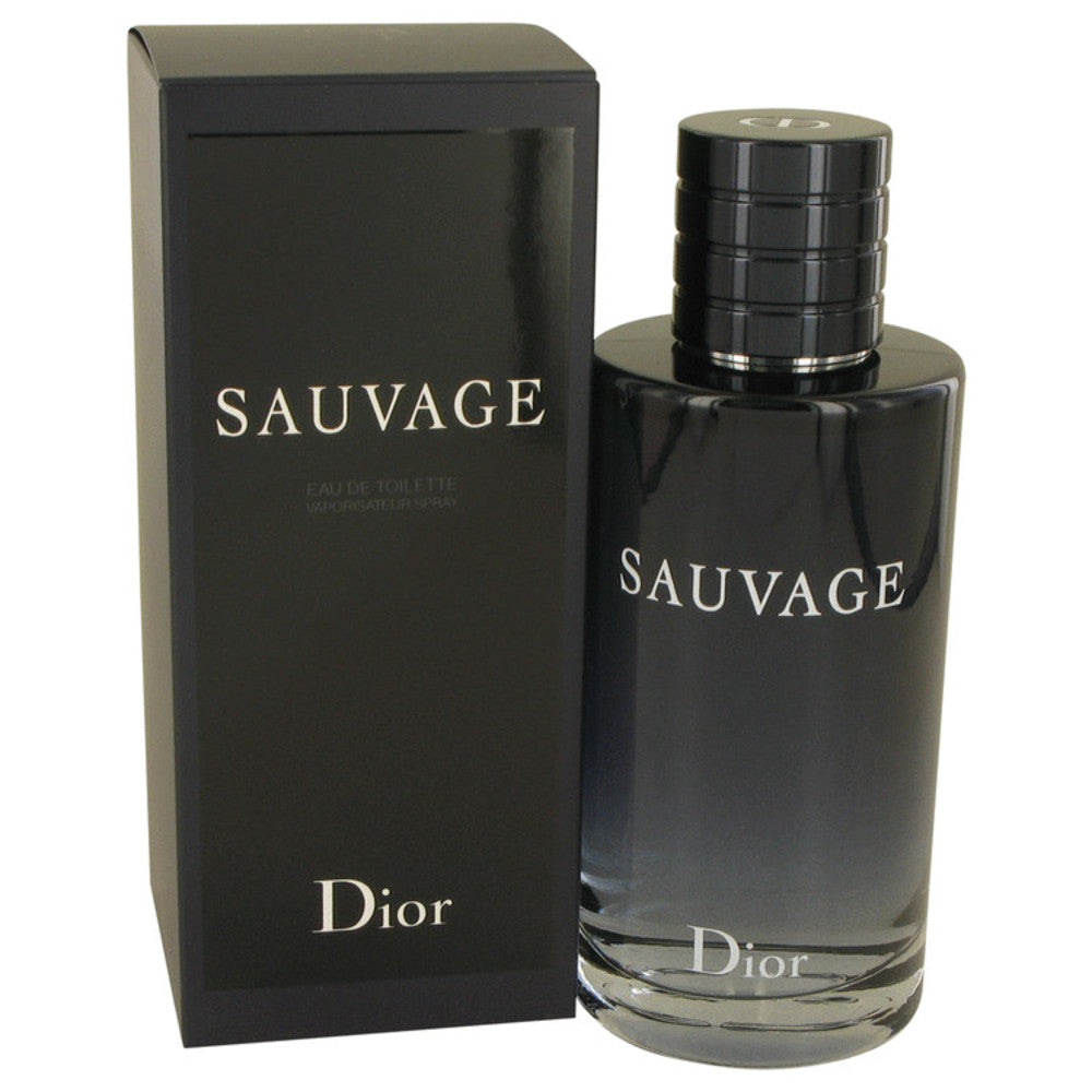 Sauvage by Christian Dior Eau De Toilette Spray 6.8 oz for Men #534356