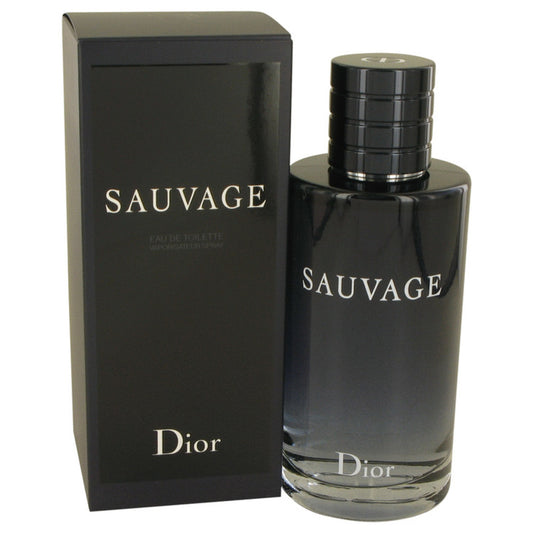 Sauvage by Christian Dior Eau De Toilette Spray 6.8 oz for Men #534356