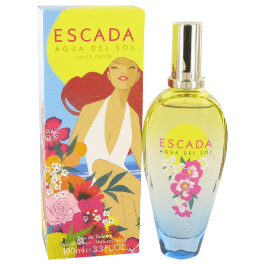 Escada Agua Del Sol by Escada Eau De Toilette Spray 3.3 oz for Women #