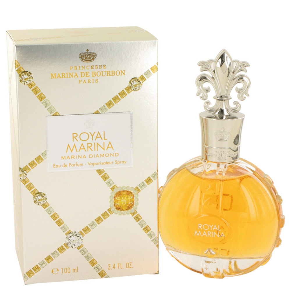 Royal Marina Diamond by Marina De Bourbon Eau De Parfum Spray 3.4 oz f