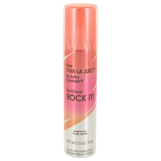 Designer Imposters Rock It! by Parfums De Coeur Body Spray 2.5 oz for