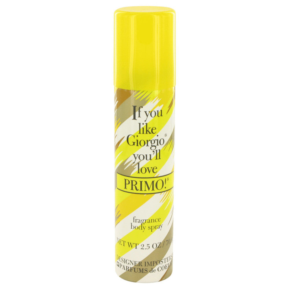 Designer Imposters Primo! by Parfums De Coeur Body Spray 2.5 oz for Wo