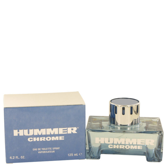 Hummer Chrome by Hummer Eau De Toilette Spray 4.2 oz for Men #532858