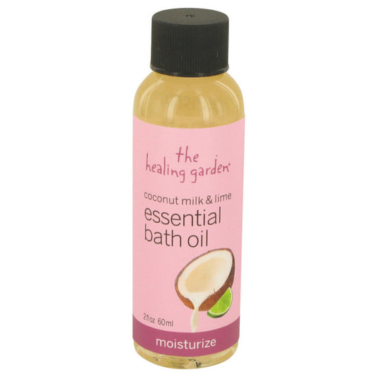 Coconut Milk & Lime by The Healing Garden Moisturize Bath Oil 2 oz for
