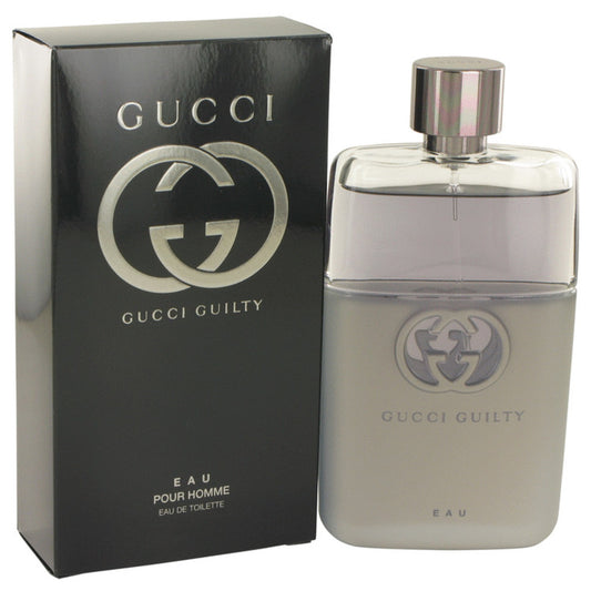 Gucci Guilty Eau by Gucci Eau De Toilette Spray 3 oz for Men #533304
