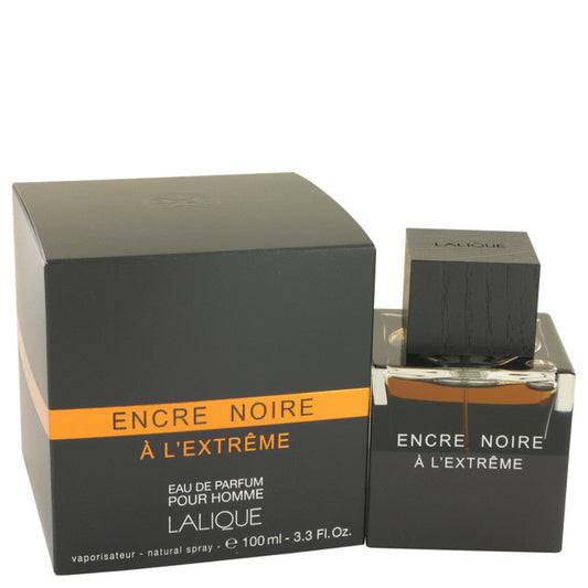 Encre Noire A Lextreme by Lalique Eau De Parfum Spray 3.3 oz for Men #