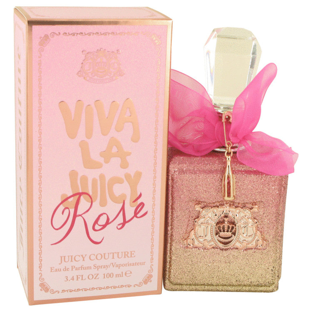 Viva La Juicy Rose by Juicy Couture Eau De Parfum Spray 3.4 oz for Wom