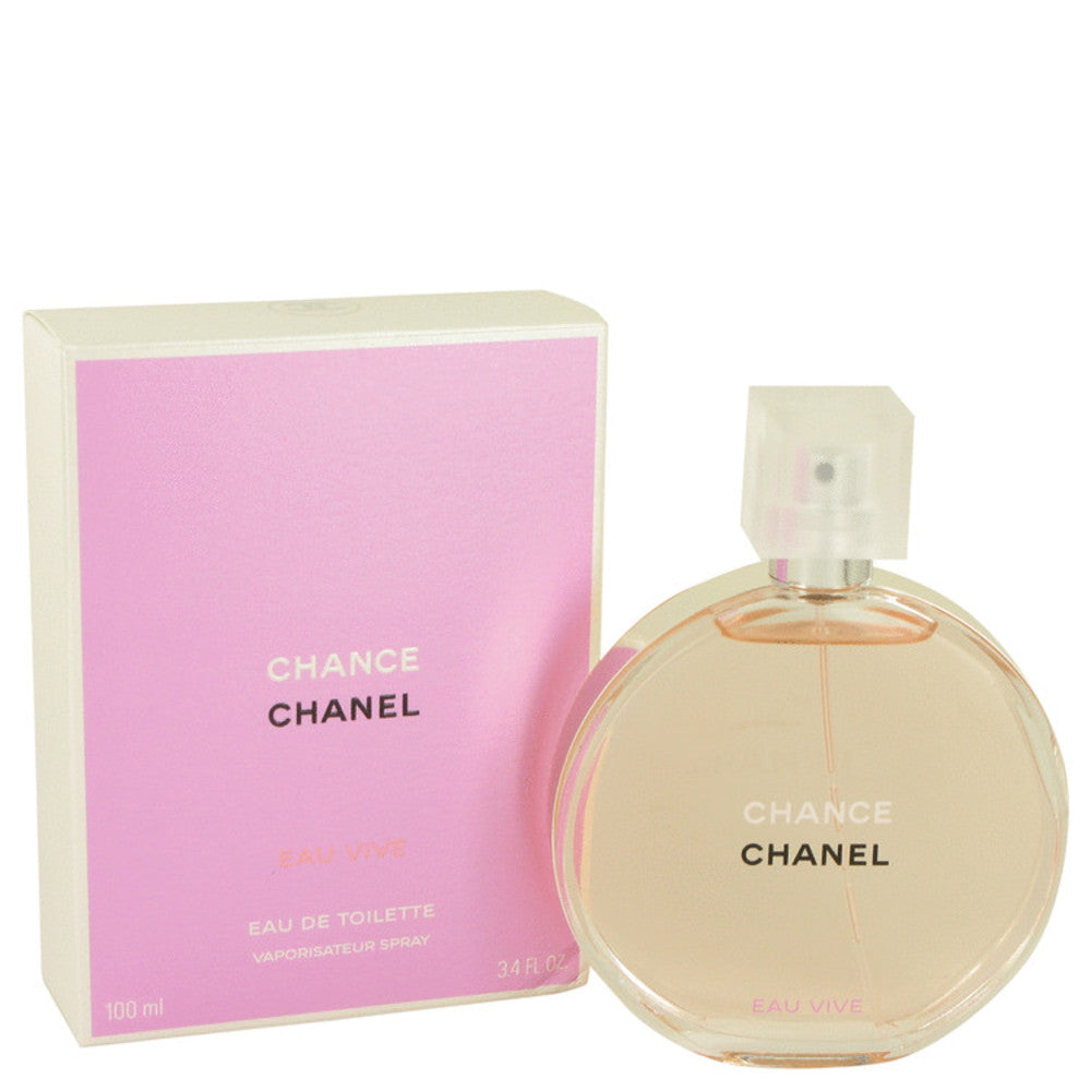 Chance Eau Vive by Chanel Eau De Toilette Spray 3.4 oz for Women #5338