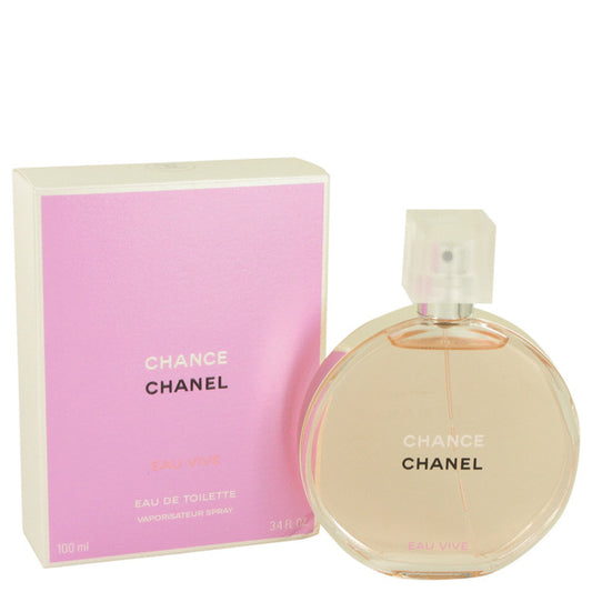 Chance Eau Vive by Chanel Eau De Toilette Spray 3.4 oz for Women #5338