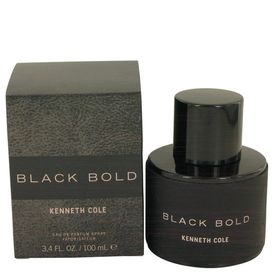 Kenneth Cole Black Bold by Kenneth Cole Eau De Parfum Spray 3.4 oz for