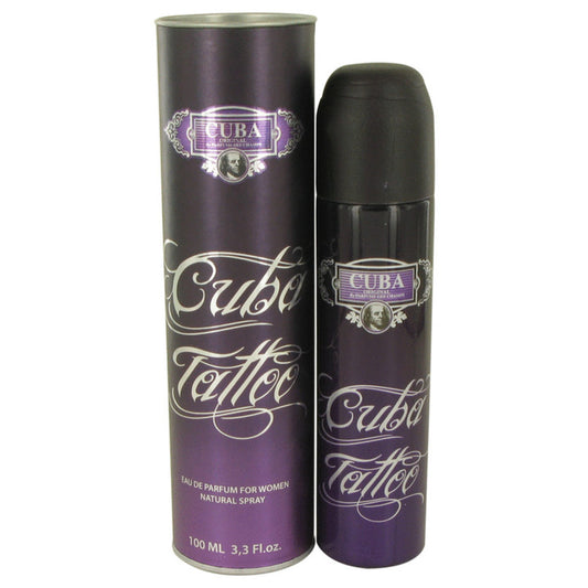 Cuba Tattoo by Fragluxe Eau De Parfum Spray 3.4 oz for Women #534289