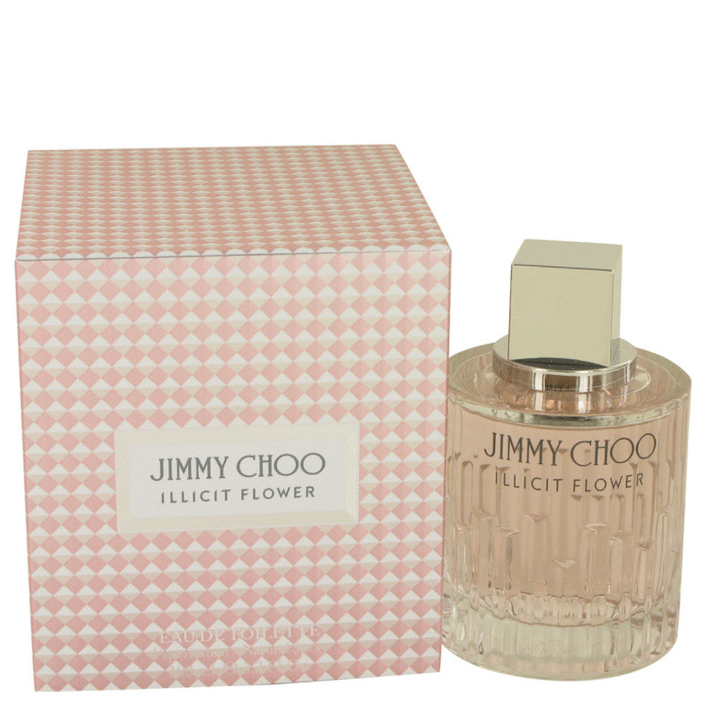 Jimmy Choo Illicit Flower by Jimmy Choo Eau De Toilette Spray 3.3 oz f