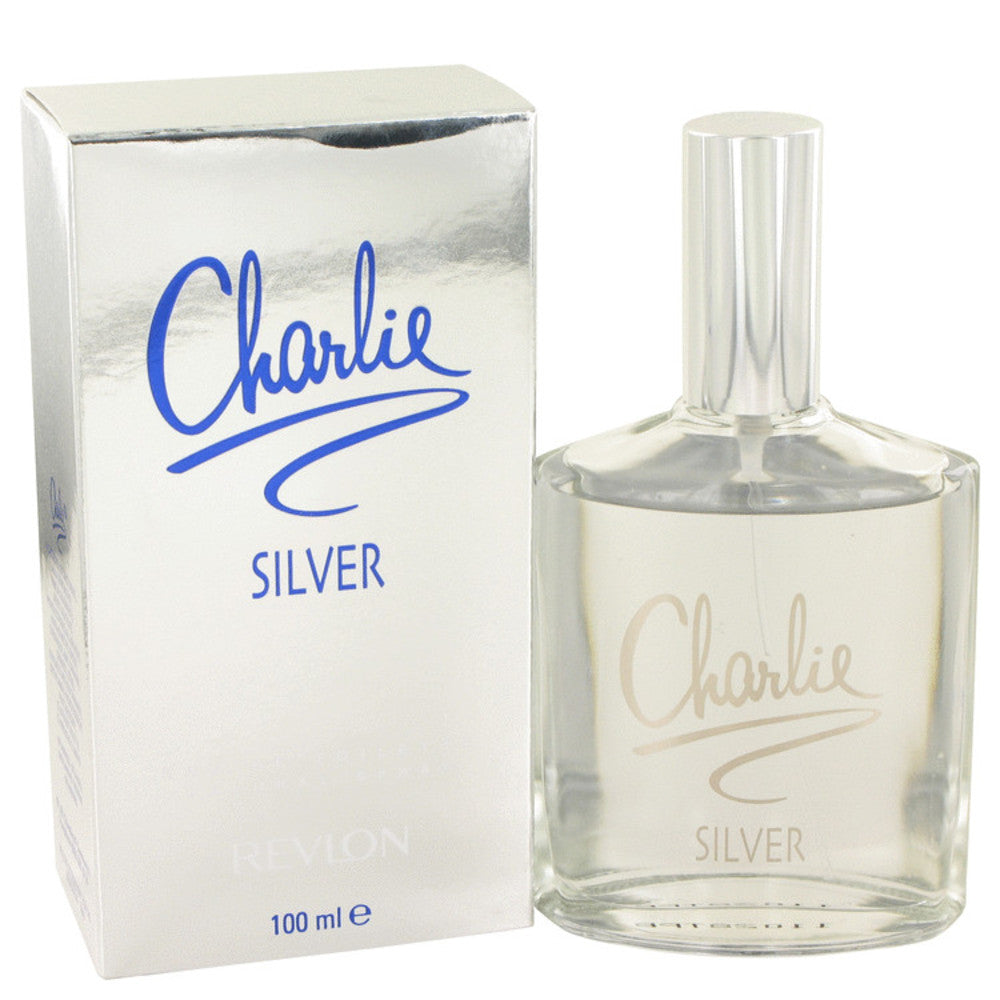 CHARLIE SILVER by Revlon Eau De Toilette Spray 3.4 oz for Women #41735